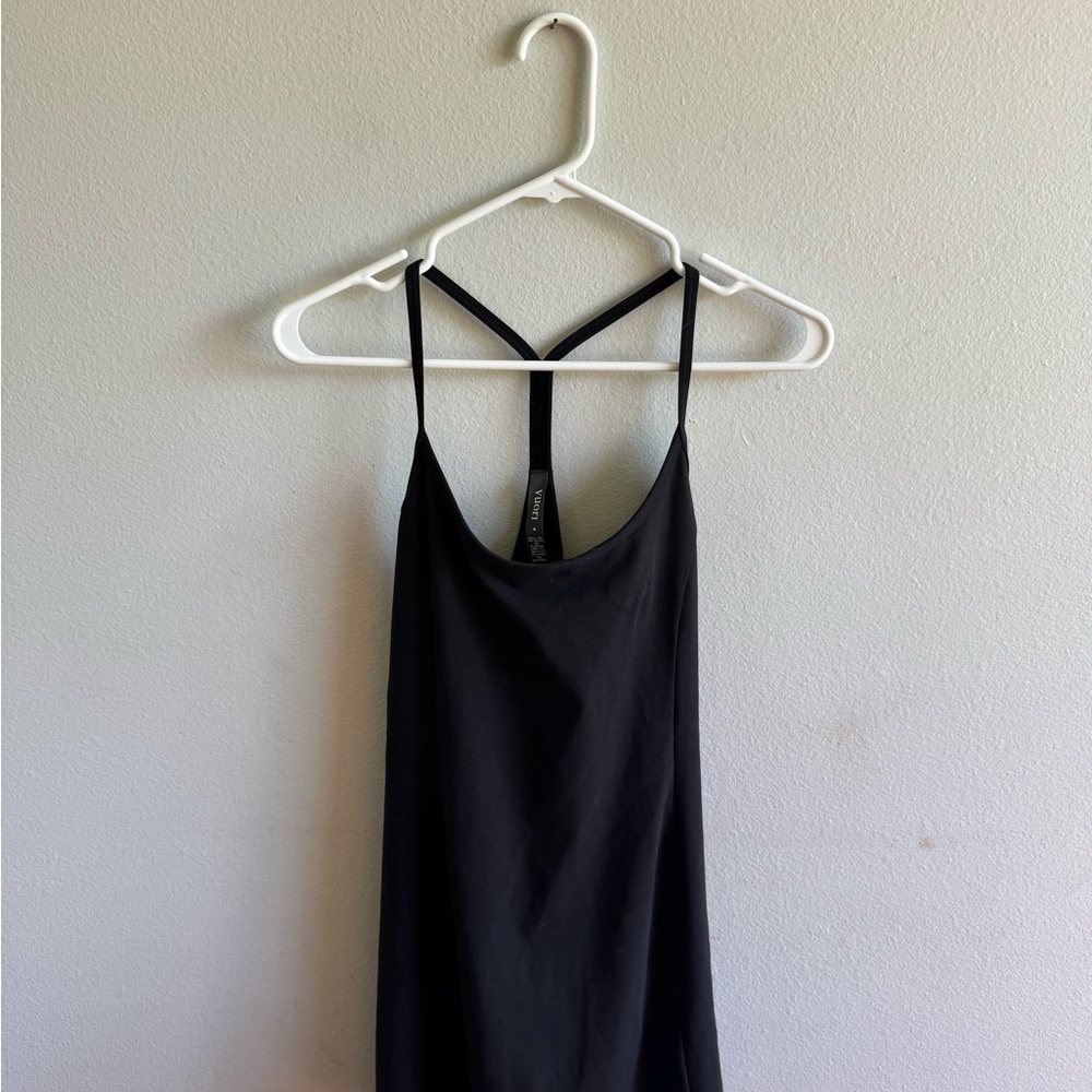 Vuori Black One Shot Tennis Dress